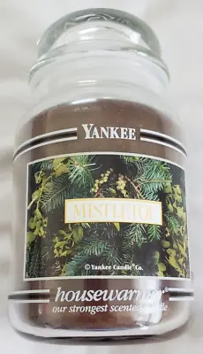 Yankee Candle Mistletoe 22 Oz Single Wick House Warmer Strongest Scented Candle • $24.97