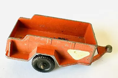 1960s Tootsie Toy U-Haul Trailer Orange With U Haul Decals Diecast USA • $15