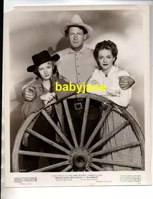 VERONICA LAKE JOEL McCREA ARLEEN WHELAN ORIGINAL 8X10 PHOTO 1947 WESTERN RAMROD • $34.99