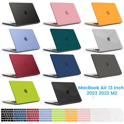 $13.95 • Buy Matte Frosted M2 MacBook Air 13 Inch Case 2022 2023 Shell Keyboard Cover A2681