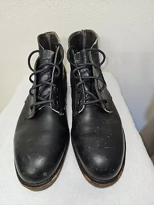 Men's Vintage Military Biltrite Combat Steel Toe Leather Ankle Boots • $50