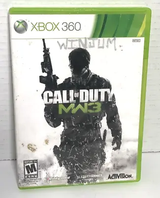 $3.99 • Buy Call Of Duty Modern Warfare 3 MW3 (Xbox 360, 2011) TESTED With Case In Box