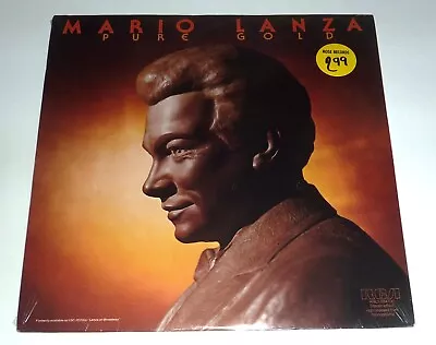  STILL SEALED  VINYL LP By MARIO LANZA  PURE GOLD  (1980) RCA ANL1-2847 • $20