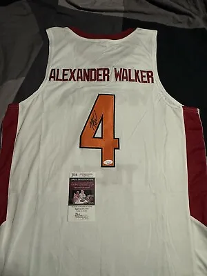 Nickeil Alexander-Walker Signed Autographed Virginia Tech Jersey JSA COA Auto • $119.99