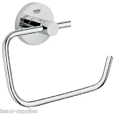 £26.75 • Buy Grohe Essentials Open WC Toilet Roll Paper Holder 40689 001 Without Cover