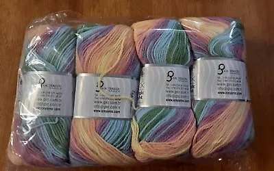 ICE YARNS MAGIC LIGHT  RAINBOW 400gr DK -80845 NEW VERSION! • £10.95