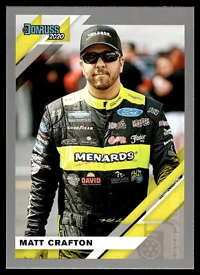 2023 Donruss Racing Silver #79 Matt Crafton • $1.25