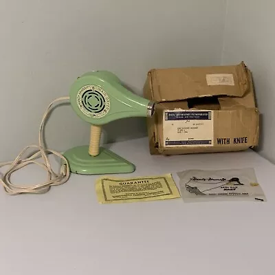 Vintage Handy Hanna Hair Dryer With Stand Green Blow Dryer Works With Manual • $50