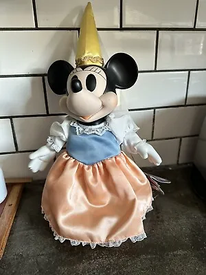 Vintage Musical Wind Up Minnie Mouse Porcelain Brave Little Tailor. • $55