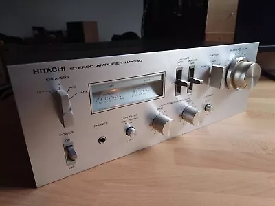 HITACHI HA-330 - Vintage Integrated Hifi Amplifier - Working And Good Condition • £46