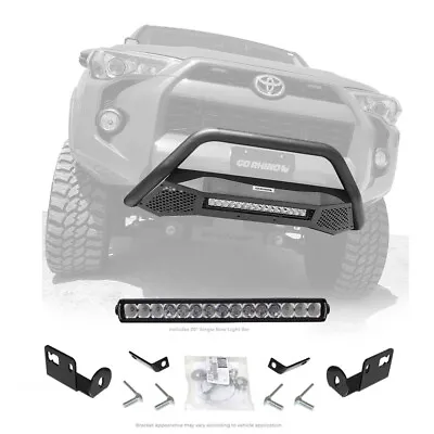 Go Rhino RC4 LR Bull Bar With Mounting Brackets Single Row 20  LED Light Bar Ki • $1199.95