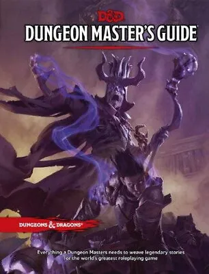 $39.99 • Buy D&D Dungeons And Dragons Dungeon Master's Guide Core Rules 5th Edition Hardcover
