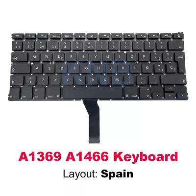 New Spain Spanish Keyboard For Macbook Air 13  A1369 2011 A1466 2012-2017 Years • $16.33