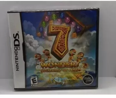 7 Wonders: Treasures Of Seven (Nintendo DS 2011) New Sealed • $13.48