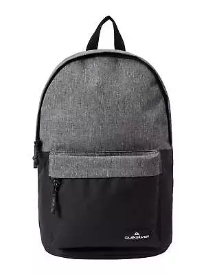 Quiksilver Bag The Poster 26L Grey Black Backpack Fashion Casual AQYBP03143-SGRH • £37.74