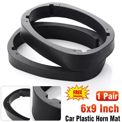 1Pair Universal 6x9 Inch Car Speaker Beveled Spacer Adapter Refit Audio Horn Mat • $19.79