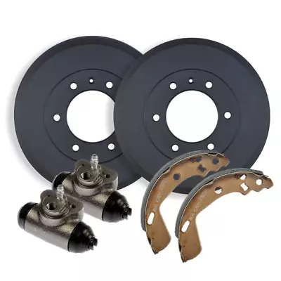 RDA REAR BRAKE DRUMS + SHOES + WHEEL CYLINDERS For Rodeo 4WD 2007-2012 • $323.34