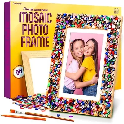 Dan&Darci DIY Mosaic Picture Frame Kit For Kids - Arts And Craft Kits For Gir... • $17.95