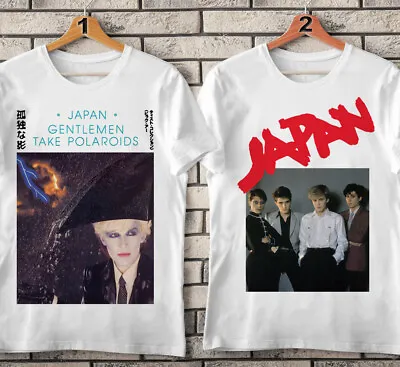 Japan 1980s Band Tshirt New Romantic. Gentlemen Take Polaroids. David Sylvian • £15.95