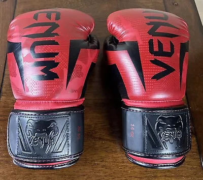 Venum Elite Boxing Gloves Red Camo 14oz. Great Condition! • $25.99