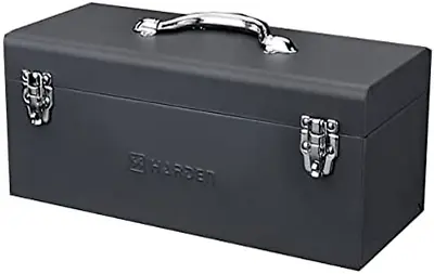 Metal ToolBox - Heavy Duty Portable Tool Box With Organizer Tray And Handle... • $59.99