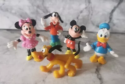 Vintage (1990's) Walt Disney Figures - X5 Characters - Mickey Minnie Donald...  • £6.99