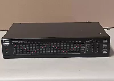 VINTAGE Mitsubishi DA-G157 Equalizer 10 Band TESTED Nice • $69.95