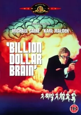 Billion Dollar Brain [DVD] - DVD  V2VG The Cheap Fast Free Post • £4.19