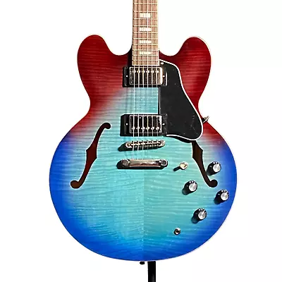 Epiphone ES-335 Figured Semi-hollowbody - Blueberry Burst • $699