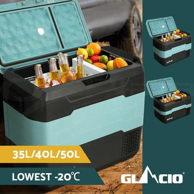 $369.95 • Buy Glacio 35/40/50L Portable Fridge Freezer Fridges Cooler Camping 12V/24V/240V