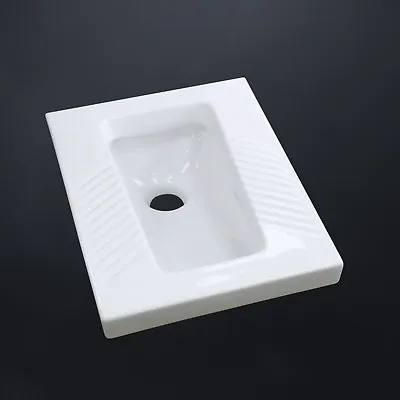 £99.99 • Buy Squatting Toilet WC Pan Squat Floor Low Level Bathroom Muslim Asian Style