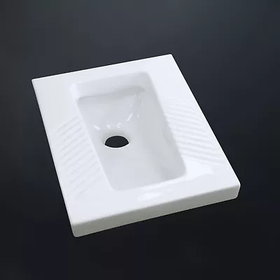 £99.99 • Buy Squatting Toilet WC Pan Squat Floor Low Level Bathroom Muslim Asian Style