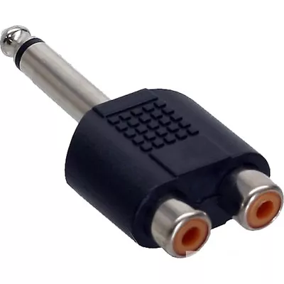 £4.45 • Buy Audio Mono Adapter 6,3mm Jack Cinch Chinch Clutch Socket Female Display Dummy