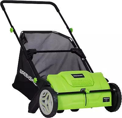 Pickup Pro Garden Sweeper - Leaf & Grass Push Lawn Sweeper • $160.99