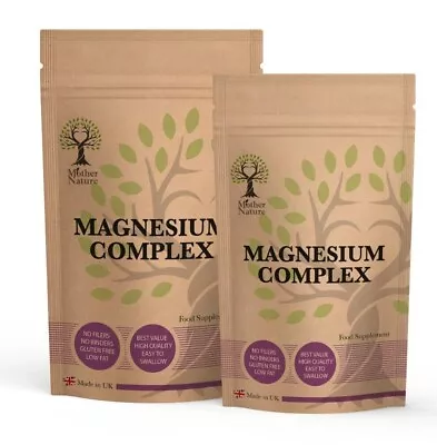 Magnesium Complex 630mg Clean Magnesium Glycinate Taurate L-threonate • £9.77