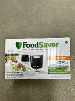 $50 • Buy FoodSaver Handheld Sealer W/ Dock Multi-Use Handheld Vacuum Sealer - FS2160 NEW!