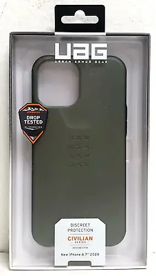 $11.99 • Buy UAG Civilian Series Hard Shell Case For IPhone 12 Pro Max 6.7inch - Olive