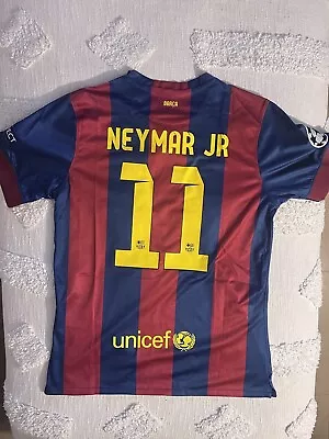 Neymar Jr Barcelona 2015 Retro Jersey  • $50