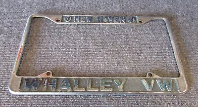 Whalley VW Vintage Volkswagen License Plate Frame • $75