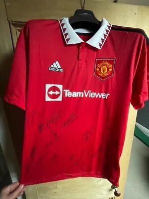 Signed Manchester United Shirt • £120