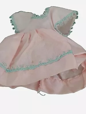 Vintage Doll DRESS 1950's Pink Taffeta For 8  Girl Like Ginny • $19.98