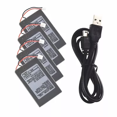 $19.43 • Buy 4x BATTERY For Sony PS3 Dualshock 3 Wireless Controller 1800mAh Sixaxis LIP1359