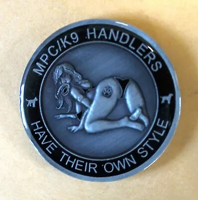 Multipurpose Canine MPC / K9 Handler Working Dog Doggie Style Challenge Coin • $14.95