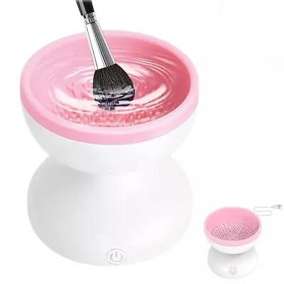 Electric Beauty Makeup Brush Cleaner Machine Automatic Spinner Brushes USB New • $15.99