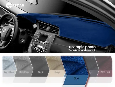 Blue Dashboard Pad Dash Cover Mat Fits 2010-2014 VW Golf/GTI/Jetta Sportwagon • $28.58