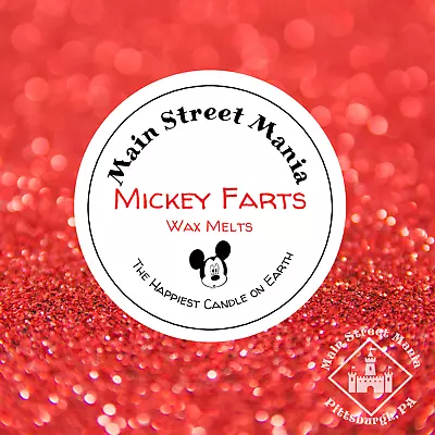 Mickey Farts Happiest Candle On Earth Soy Wax Melts Disney Inspired • $4