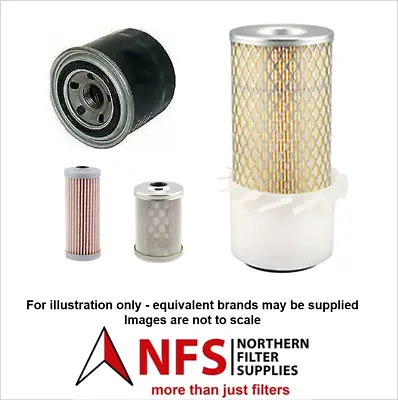 NFS Filter Kit Fits Yanmar B12 Oil Fuel Air • £36