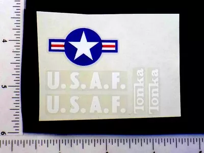 Tonka US Air Force Jeep/Truck Stickers TK-067 • $9