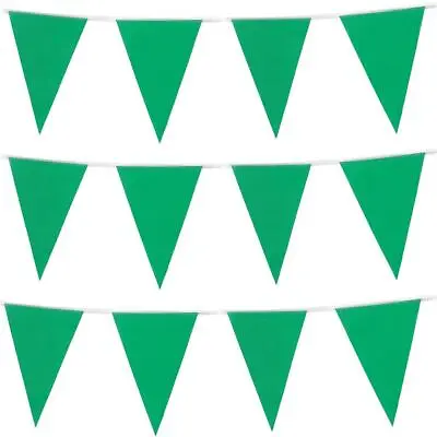 10m Colour Bunting 20 Flags Party Wedding Decoration Event Garden Home Outdoor • £4.99