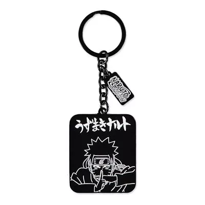 Naruto Shippuden Line Art Naruto Metal Keychain Black (Ke134211Nrt) NEW • $19.89